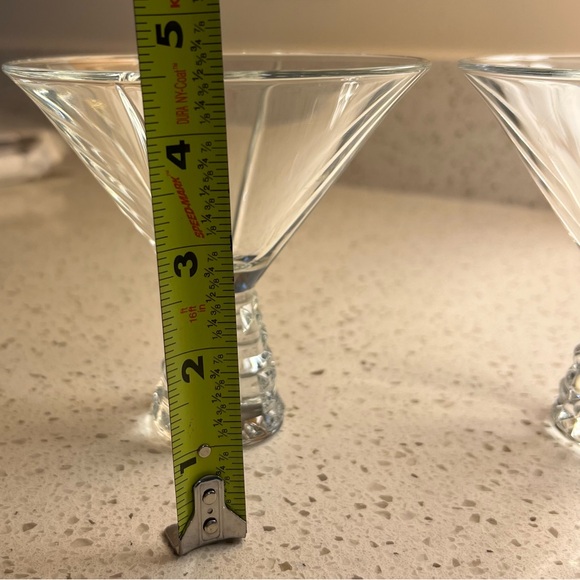 Nachtmann Punk Cocktail Coupe - Set of 2 - Crystal Martini Glasses - Picture 4 of 7